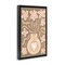 Stupell Industries Pink Retro Flower Vase Framed Floater Canvas Wall Art Design by Martina Pavlova